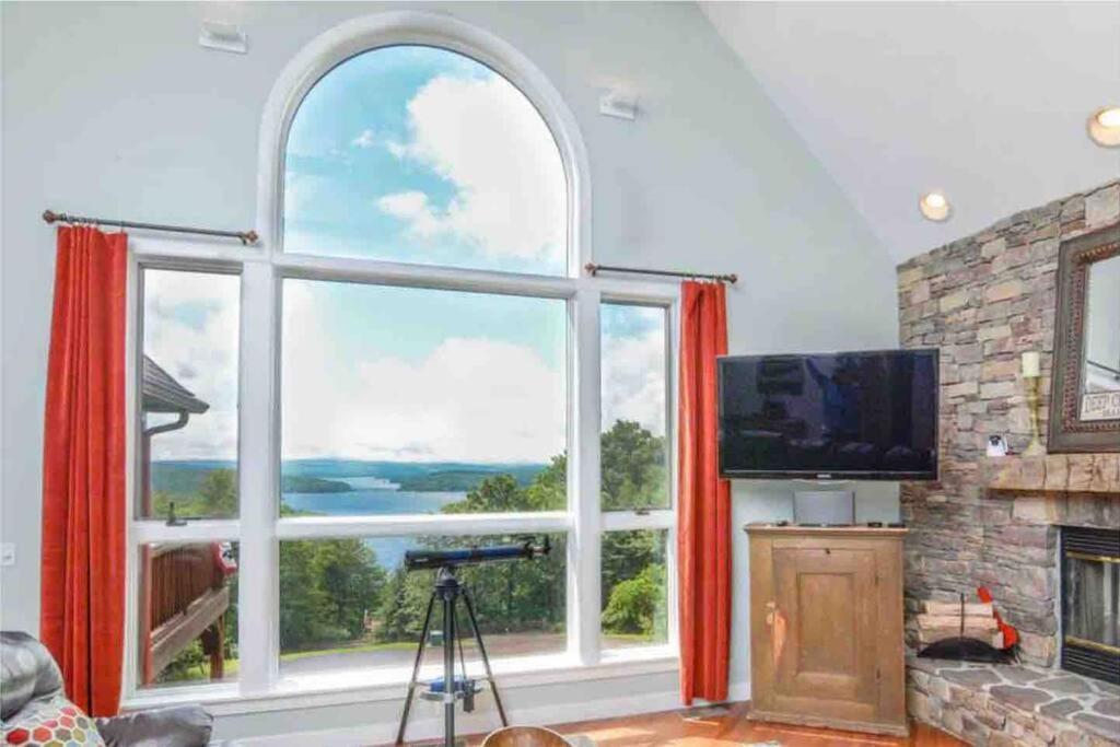 Villa Primo Vista! Spectacular Views, Dock Slip, Hot Tub McHenry Exterior foto