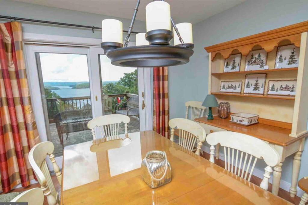 Villa Primo Vista! Spectacular Views, Dock Slip, Hot Tub McHenry Exterior foto