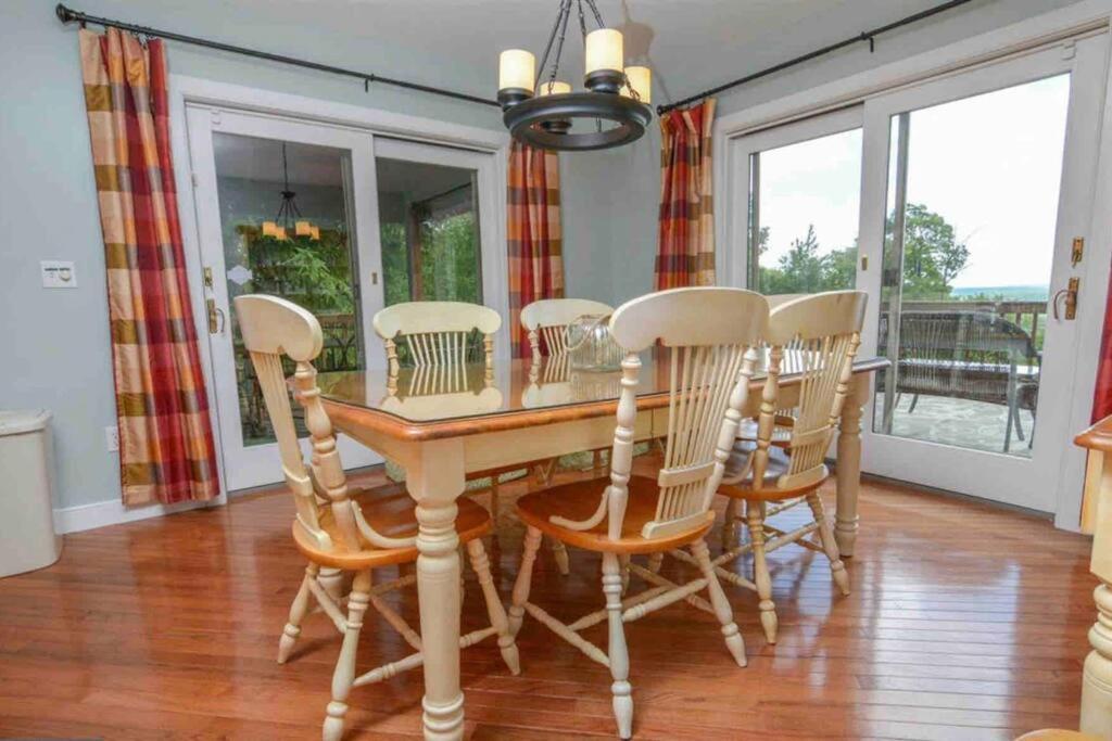 Villa Primo Vista! Spectacular Views, Dock Slip, Hot Tub McHenry Exterior foto