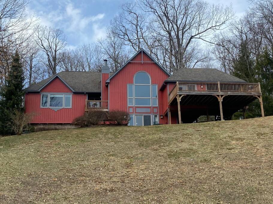 Villa Primo Vista! Spectacular Views, Dock Slip, Hot Tub McHenry Exterior foto