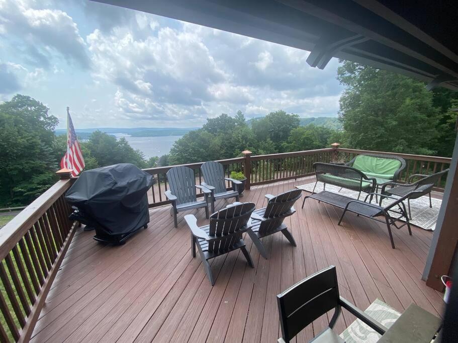 Villa Primo Vista! Spectacular Views, Dock Slip, Hot Tub McHenry Exterior foto